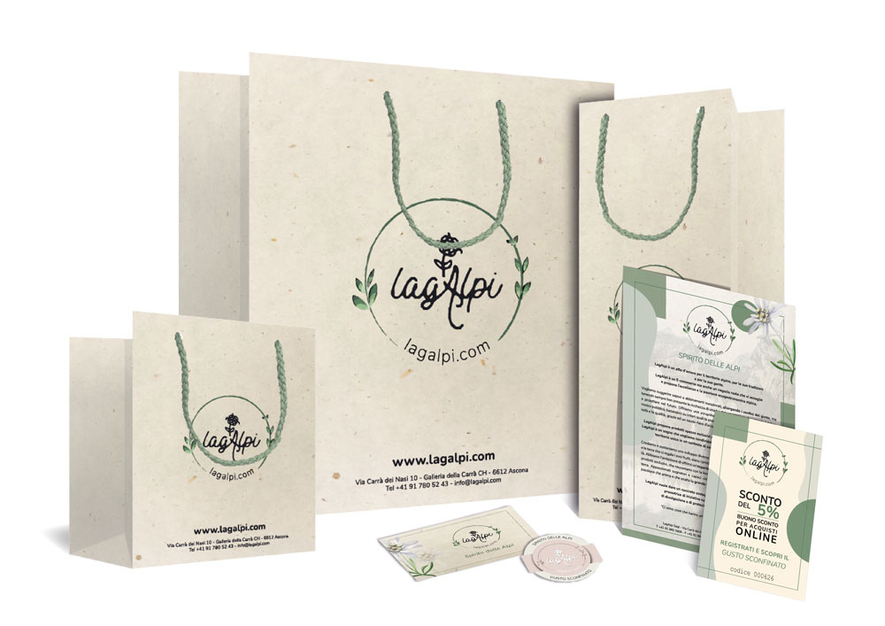 Immagine coordinata progetto grafico La Galpi – Betulla Studio Vicenza